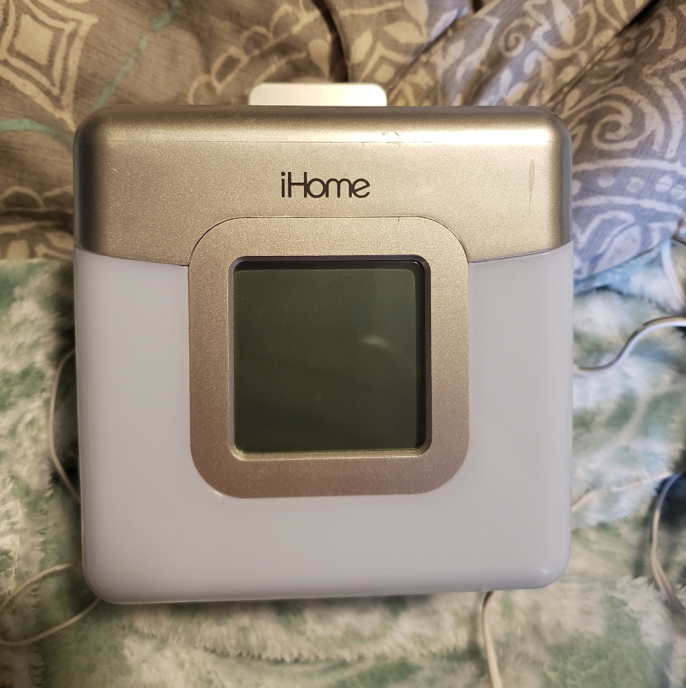 Ihome color changing speaker.